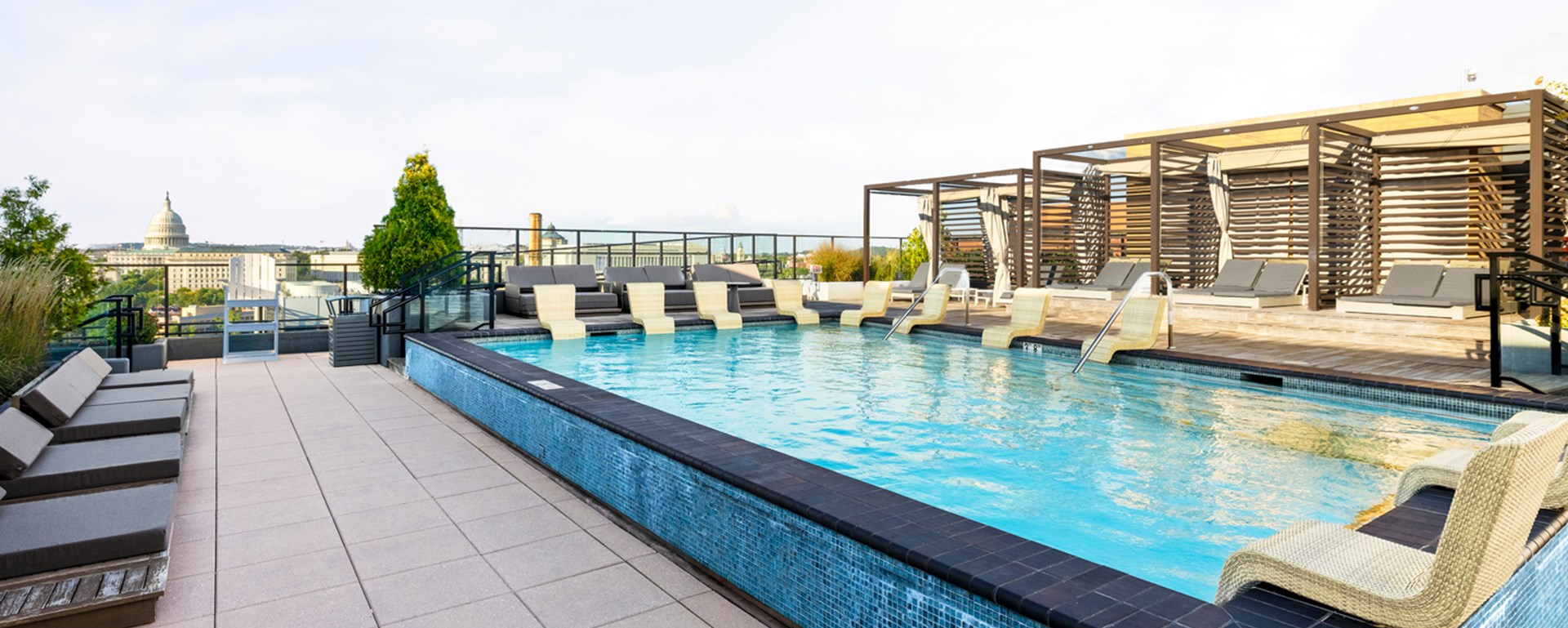NOVEL South Capitol rooftop pool - Washington, DC