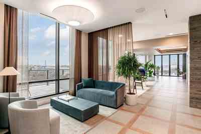 Private seating areas Private seating areas